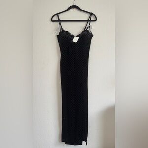 Altar'd State Velvet Glitter Maxi Dress ✨NEW WITH TAGS✨